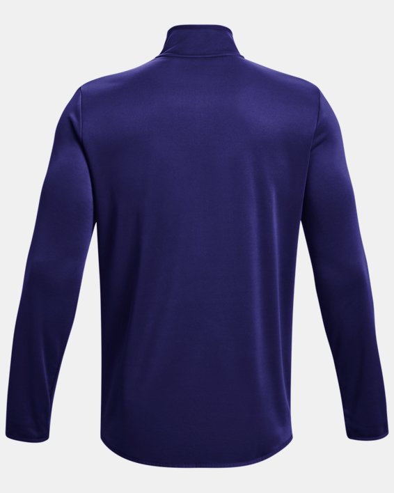 Men's Armour Fleece® ½ Zip, Blue, pdpMainDesktop image number 5